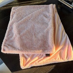 UGG Blush Pink Plush Throw